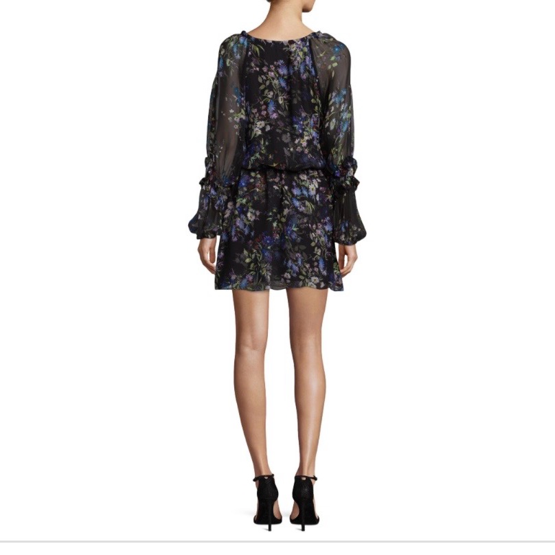 Parker Nicole Floral Mini Dress